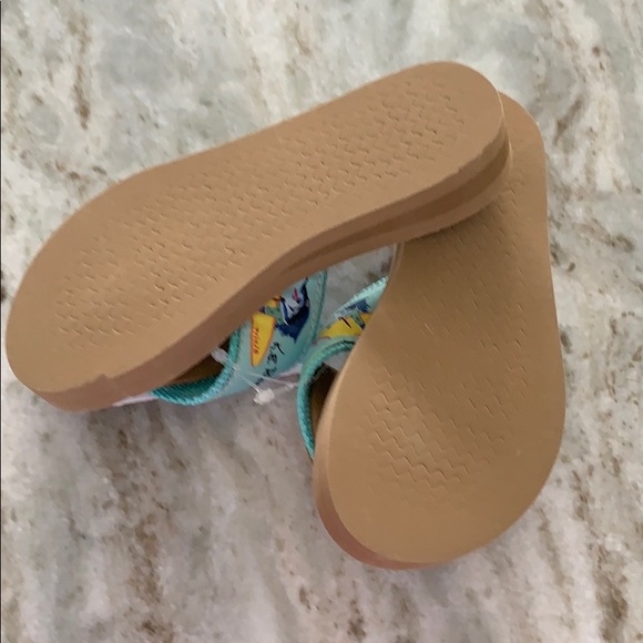 NWT GIRLS ELIZA B FLIP FLOPS SZ 12/1  SAILFISH 🏝 - Picture 3 of 4